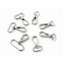 Wholesale price high quality brass loop clasp metal brass hook zinc alloy lobster hook for bag