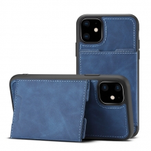 Custom design good price PU leather mobile phone housing leather iphone11 cases