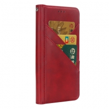 Cheap price good quality artificial leather iphonex case PU leather credit cards mobile phone housing