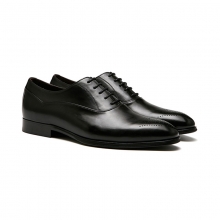 Wholesale fashion design footwear vintage brown leather men shoes in stock