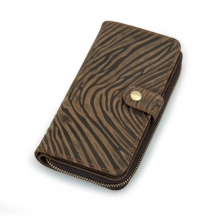 Newest design high quality genuine leather credit cards wallet travel wallet
