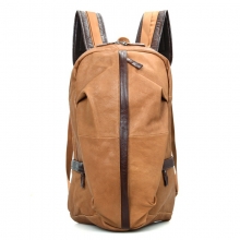 Ebay hot selling good quality low price real leather designer bag laptop backpack for men