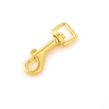 High quality good price copper material gold spring hook handbag metal loop clasp for bag