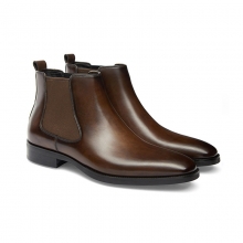 China factory footwear Chelsea design shoes leather fashion shoes for men 