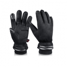 Wholesales Black Touchscreen Motorcycle Gloves Full Finger Protective Winter Gloves For Men