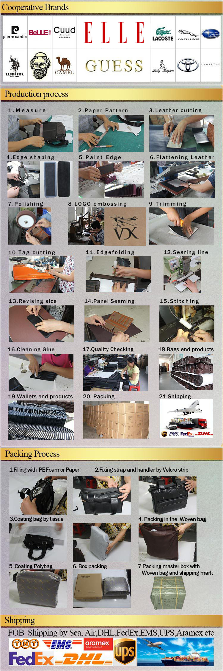 leather handbag factory