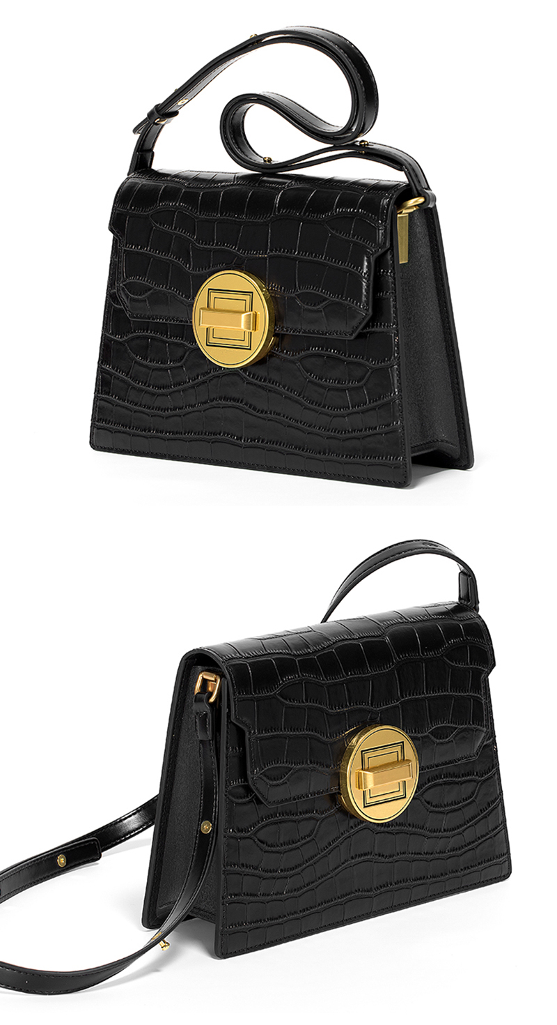 leather shoulder bag