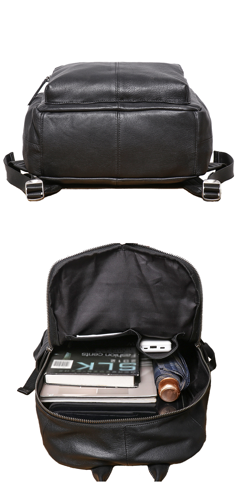 Genuine Leather Business Backpack Chinese Craftmanship