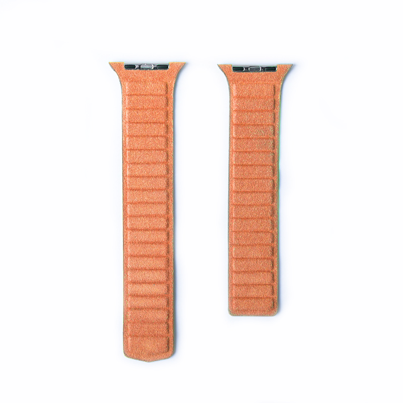 New Design Good Quality Alcantara Leather Smart Apple Watch Strap