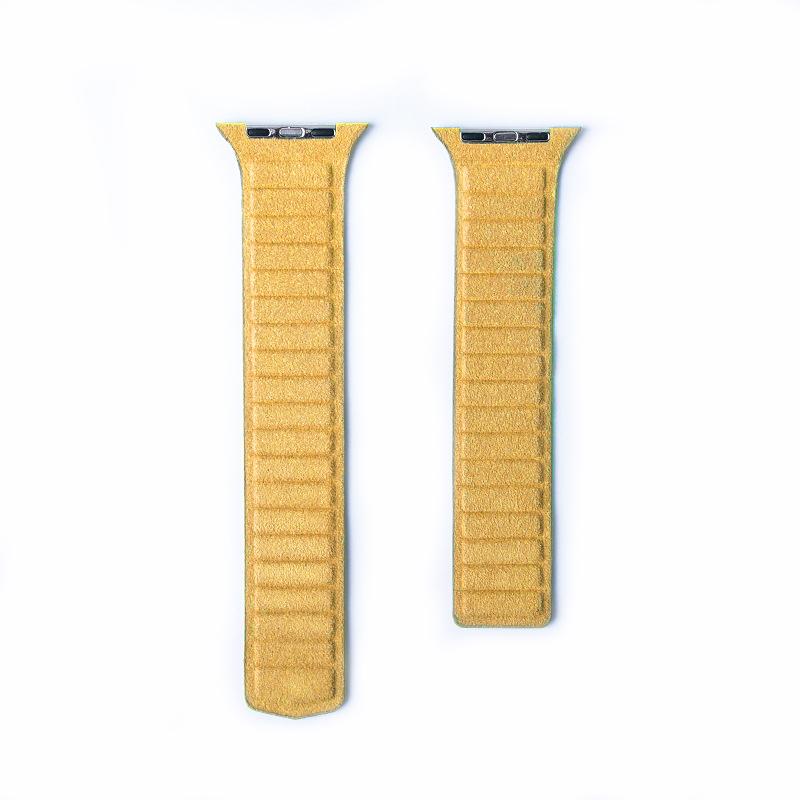 New Design Good Quality Alcantara Leather Smart Apple Watch Strap