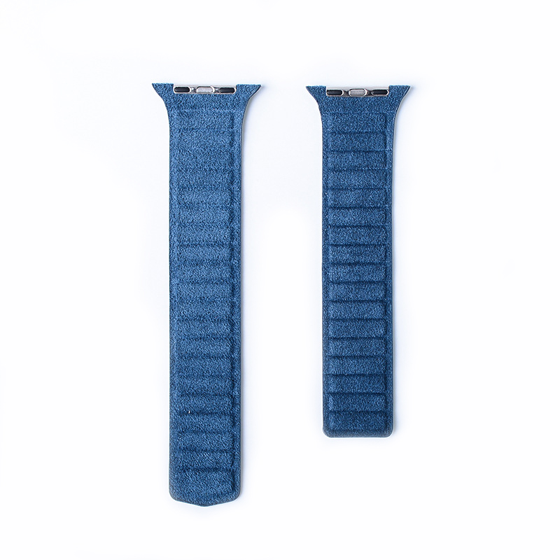 New Design Good Quality Alcantara Leather Smart Apple Watch Strap