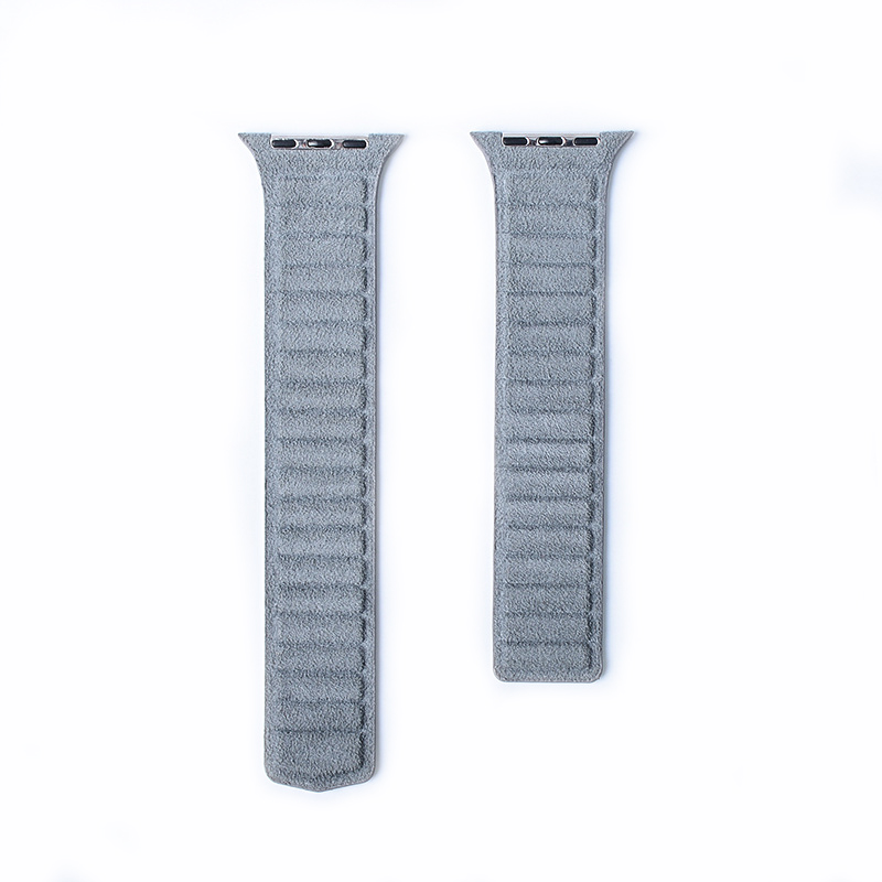 New Design Good Quality Alcantara Leather Smart Apple Watch Strap