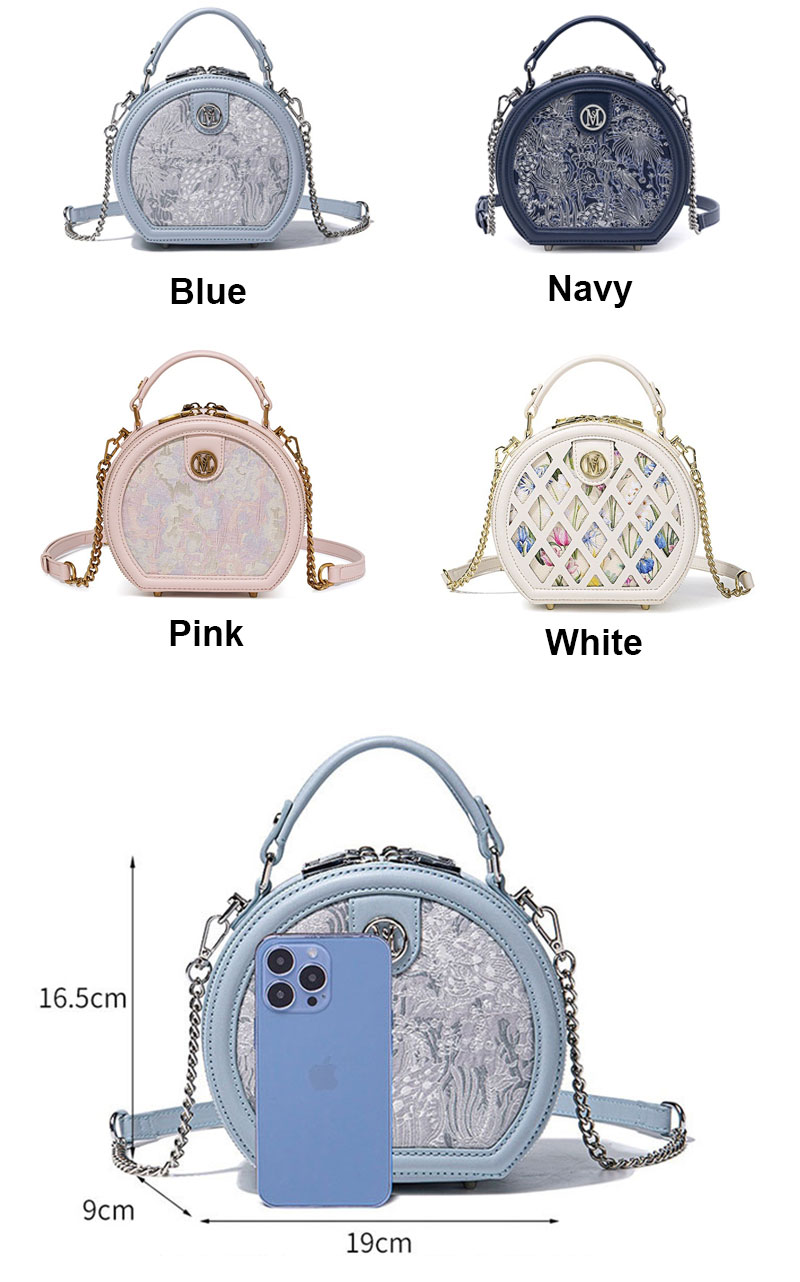 Elegant PU Metal Rivet Dinner Clutch Bag with Detachable Shoulder Strap