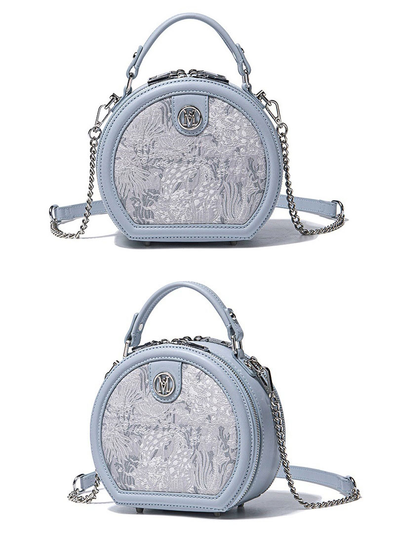 Elegant PU Metal Rivet Dinner Clutch Bag with Detachable Shoulder Strap