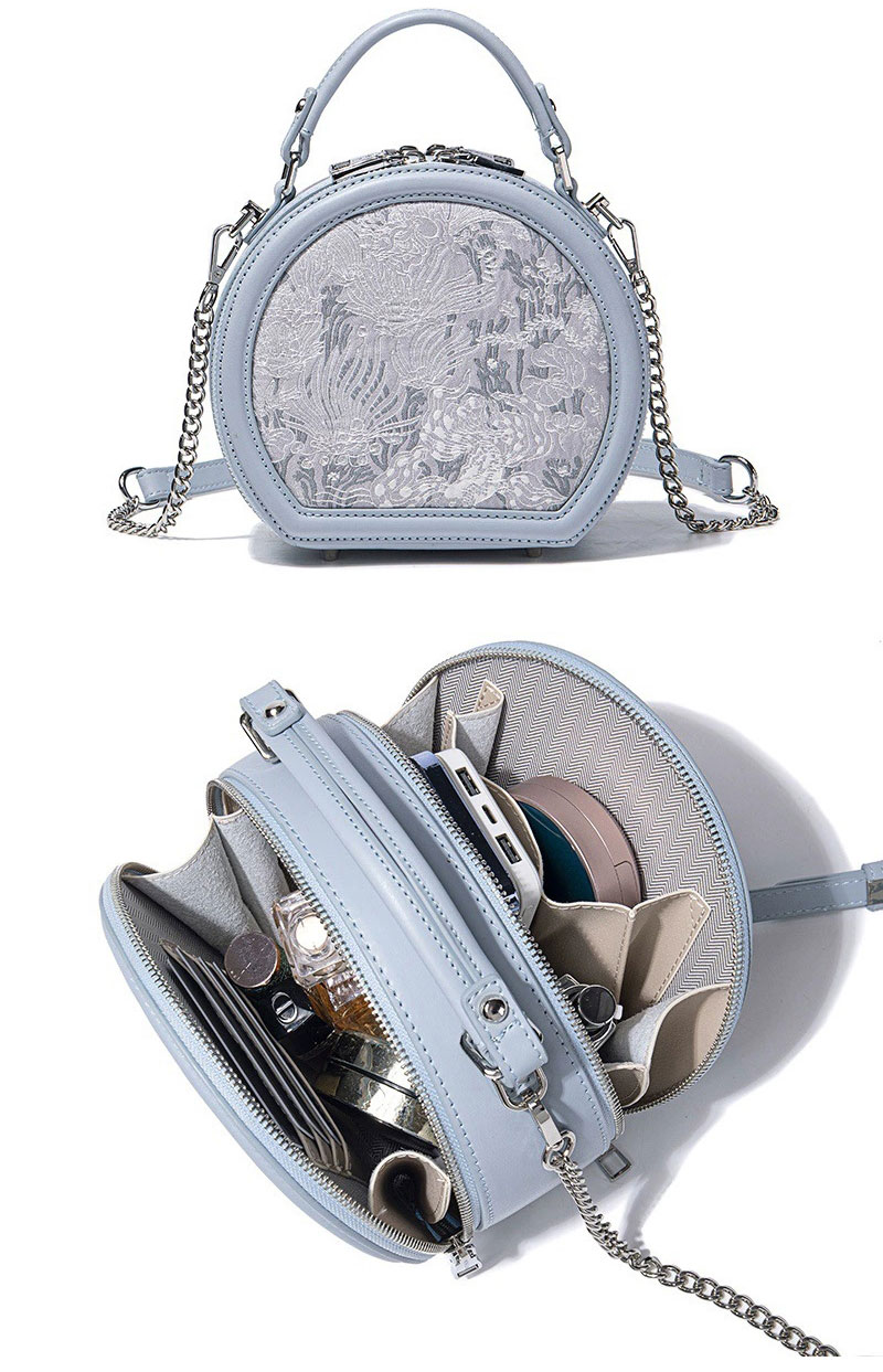 Elegant PU Metal Rivet Dinner Clutch Bag with Detachable Shoulder Strap