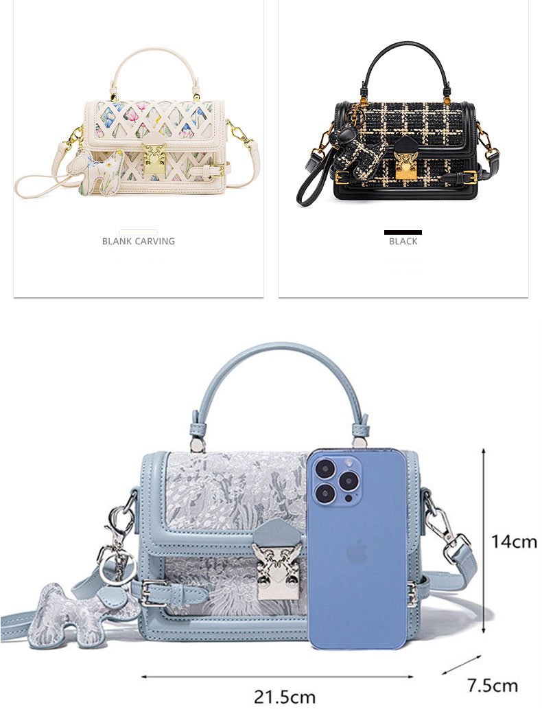 Wholesale New Design PU Leather Crossbody Bag Women Purses