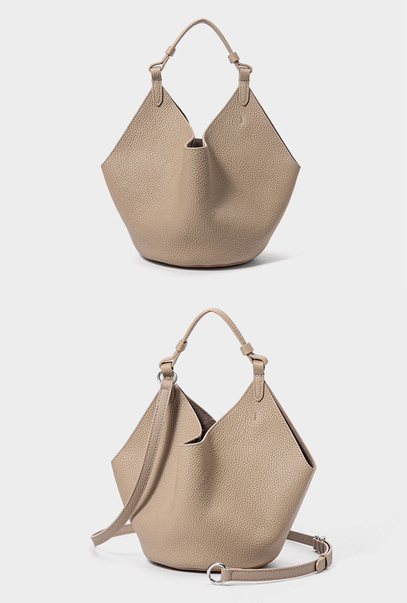 Elegant Genuine Leather Shoulder Tote Bag for Women