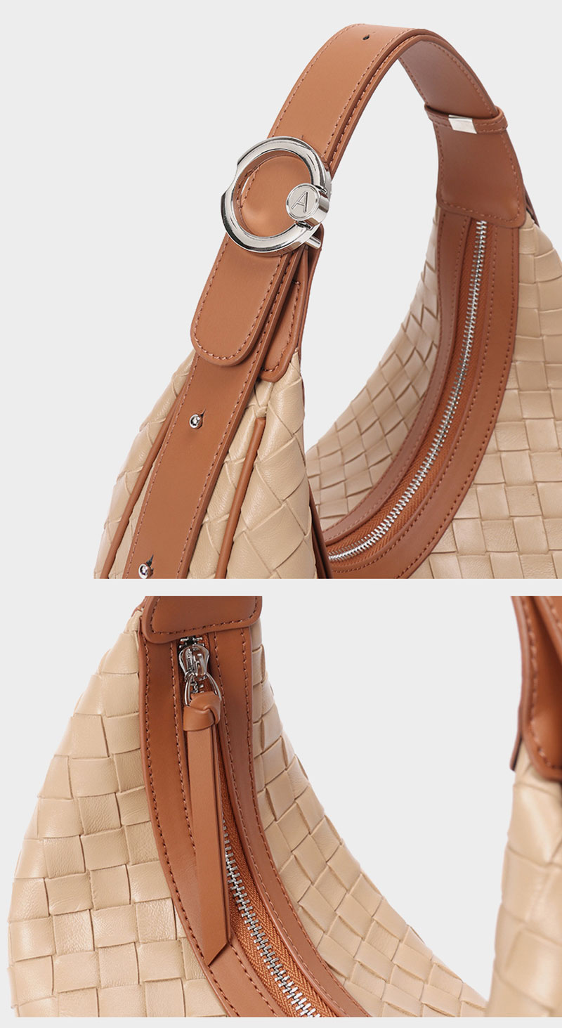 Designer Brand Premium Leather Tote Bag with Shoulder Strap for Women