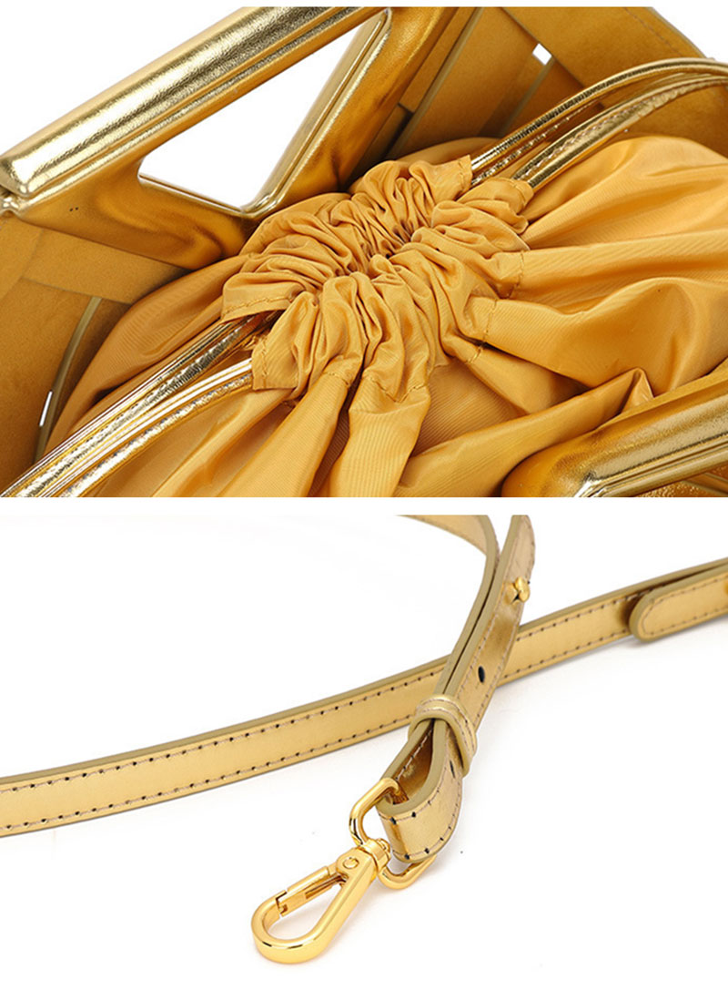 New Arrivel Woven PU Leather Women Hand Bag with Shoulder Strap