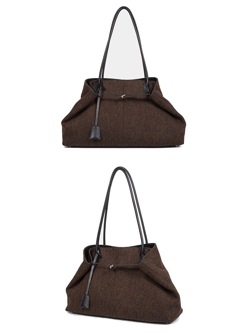 New Arrivel Premium Quality Wool and Sheep Leather Tote Bag for Women