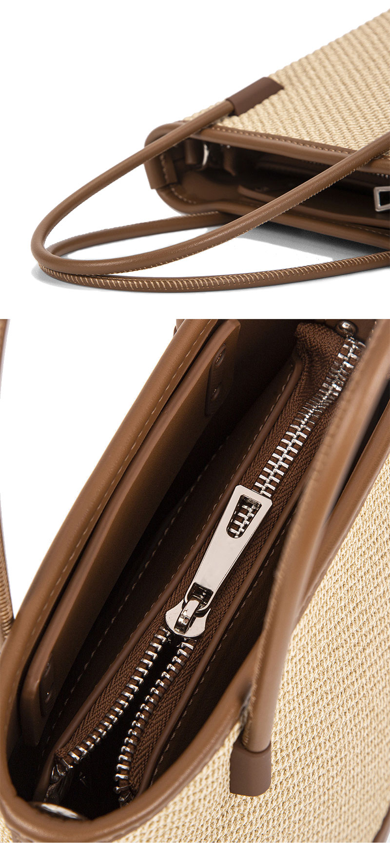 Wholesale Good Quality Leather Bucket Tote Bag for Women with Shoulder Strap