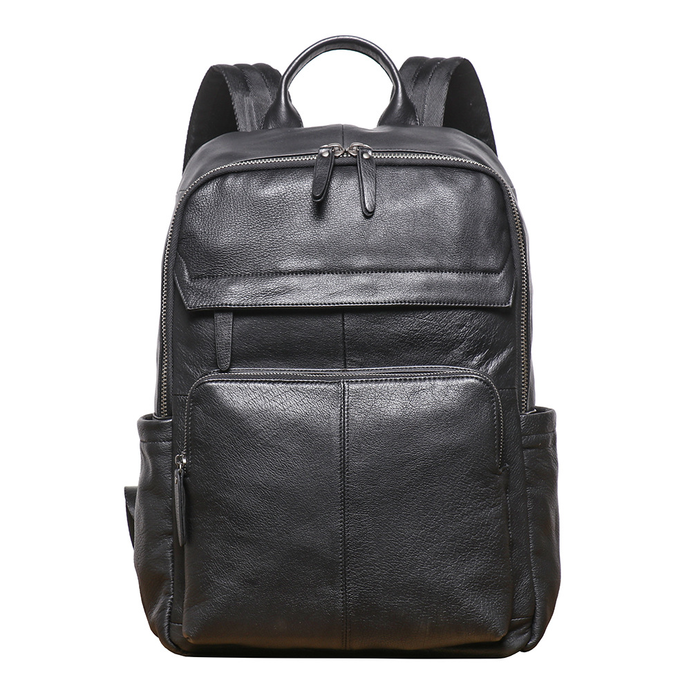 Genuine Leather Business Backpack Chinese Craftmanship