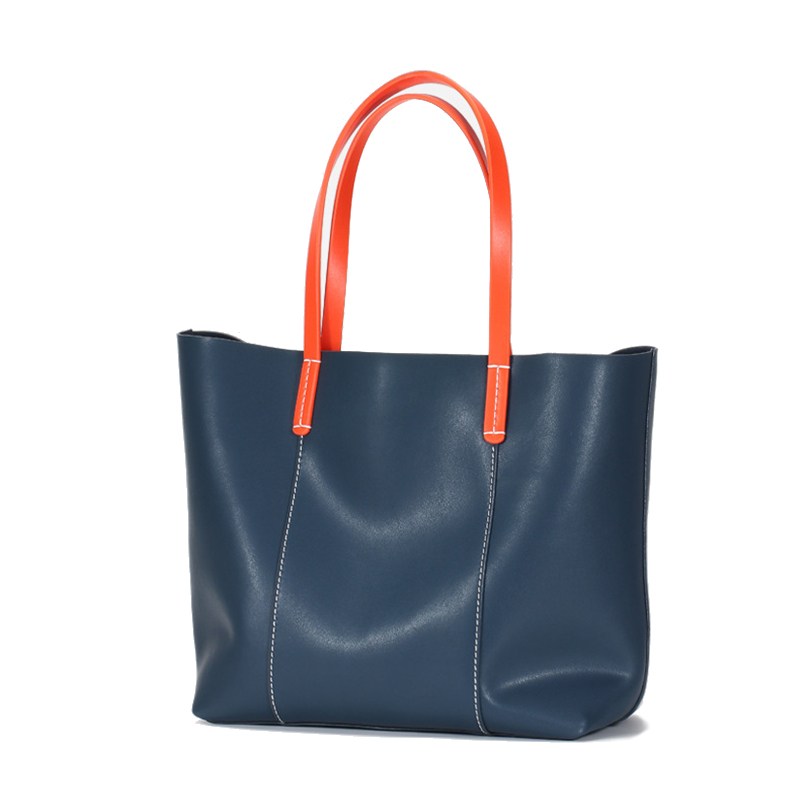 Stylish Large Capacity Leather Tote Bag for Women