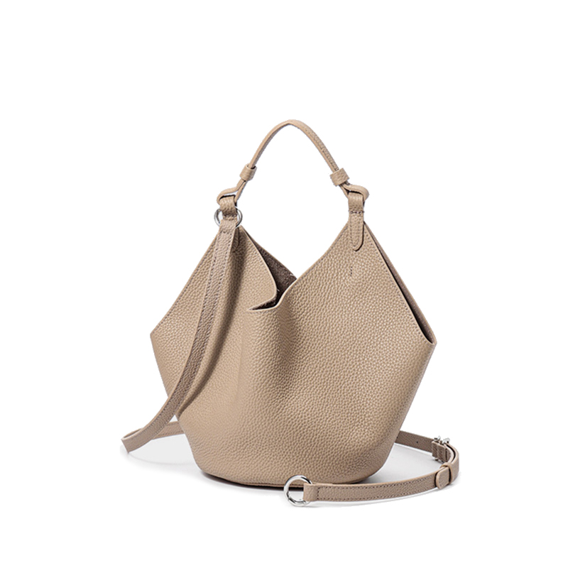 Elegant Genuine Leather Shoulder Tote Bag for Women