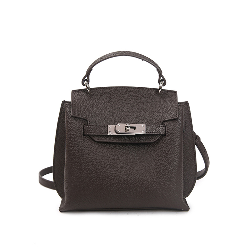 Designer Brand Premium Leather Tote Bag with Shoulder Strap for Women