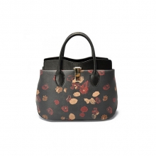 Luxury design small size genuine leather tote bag handbags for ladies