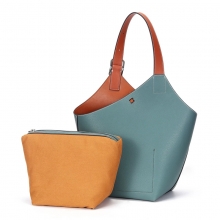 Elegant Premium Leather Bucket Handbag for Stylish Women