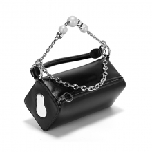 Wholesale Price Fashion design black PU leather ladies handbag women shoulder bag