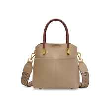 Elegant Designer Genuine Leather Purse Ladies Handbags with Shoulder Straps