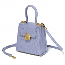 Hot selling good quality crocodile pattern PU leather women tote bag ladies shoulder bag
