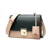 Hot sale low price good quality real leather daily use ladies handbag leather purse for women