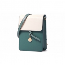 New arrival fashion genuine leather chain bag mini size cell phone bag for ladies