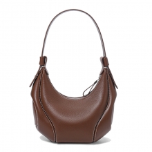 Luxurious Cowhide Leather Shoulder Bag for Daily Essentials