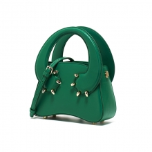 New designer bag PU leather women tote bag mini size shoulder bag for ladies