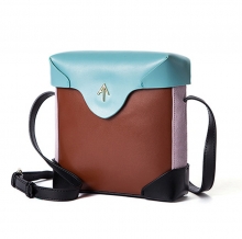2018 Hot sale fashion design shoulder bag genuine leather crossbody bag for girls