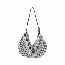 New design fashion full diamond bag armpit bag shoulder bag small handbag women purse